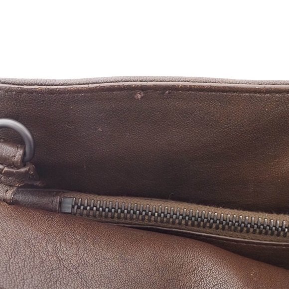 Bottega Veneta Intrecciato Bag Brown Men's Leather BOTTEGA VENETA - Picture 12 of 12